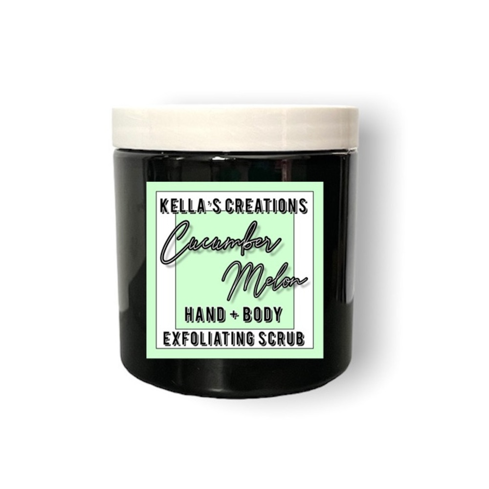 8oz Cucumber Melon Hand Scrub